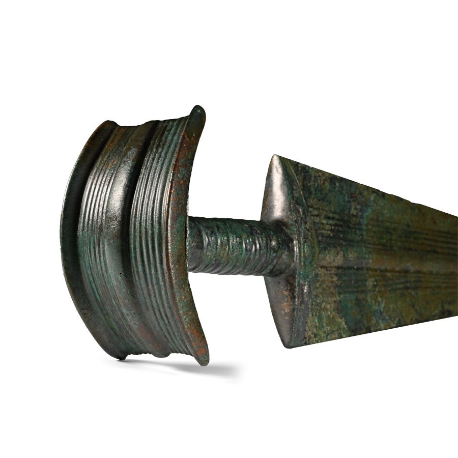 Luristan Bronze Short Sword with Blood Channels