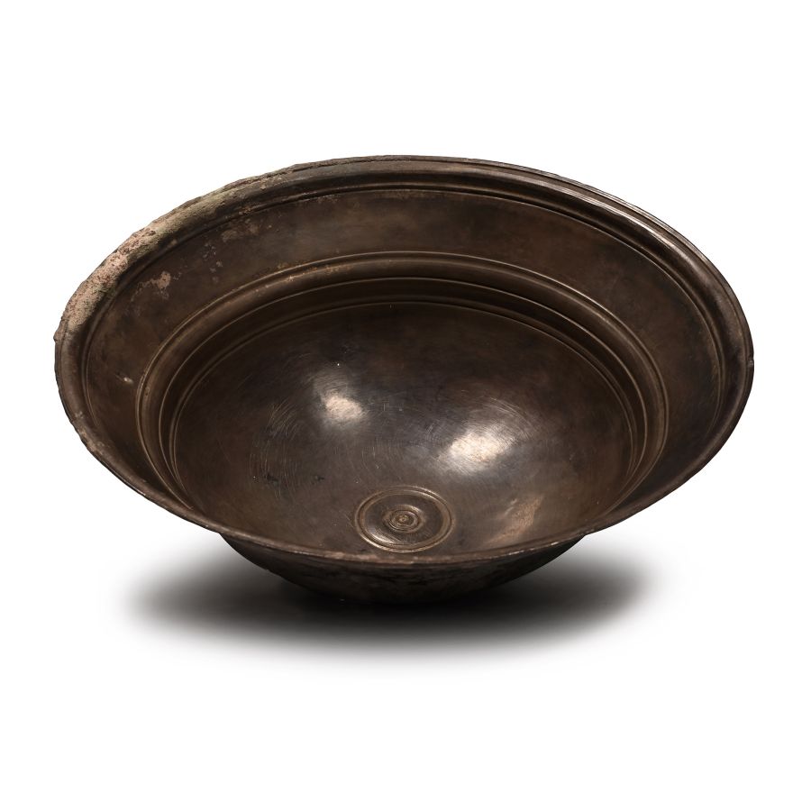 Hellenistic Decorated Silver Bowl