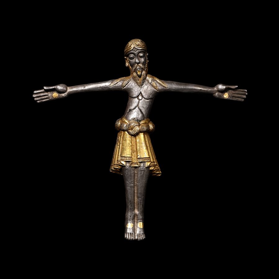 Scandinavian Viking Period Silver-Gilt Corpus Christi