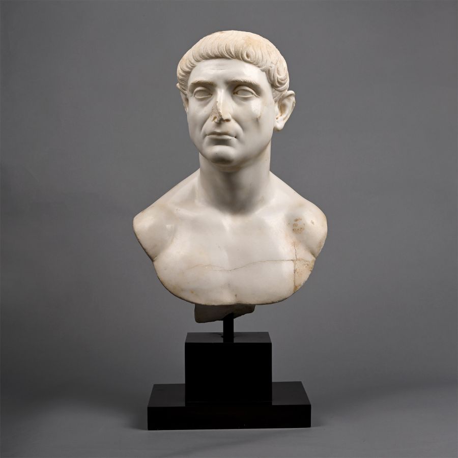 Life Size Marble Julian Style Bust