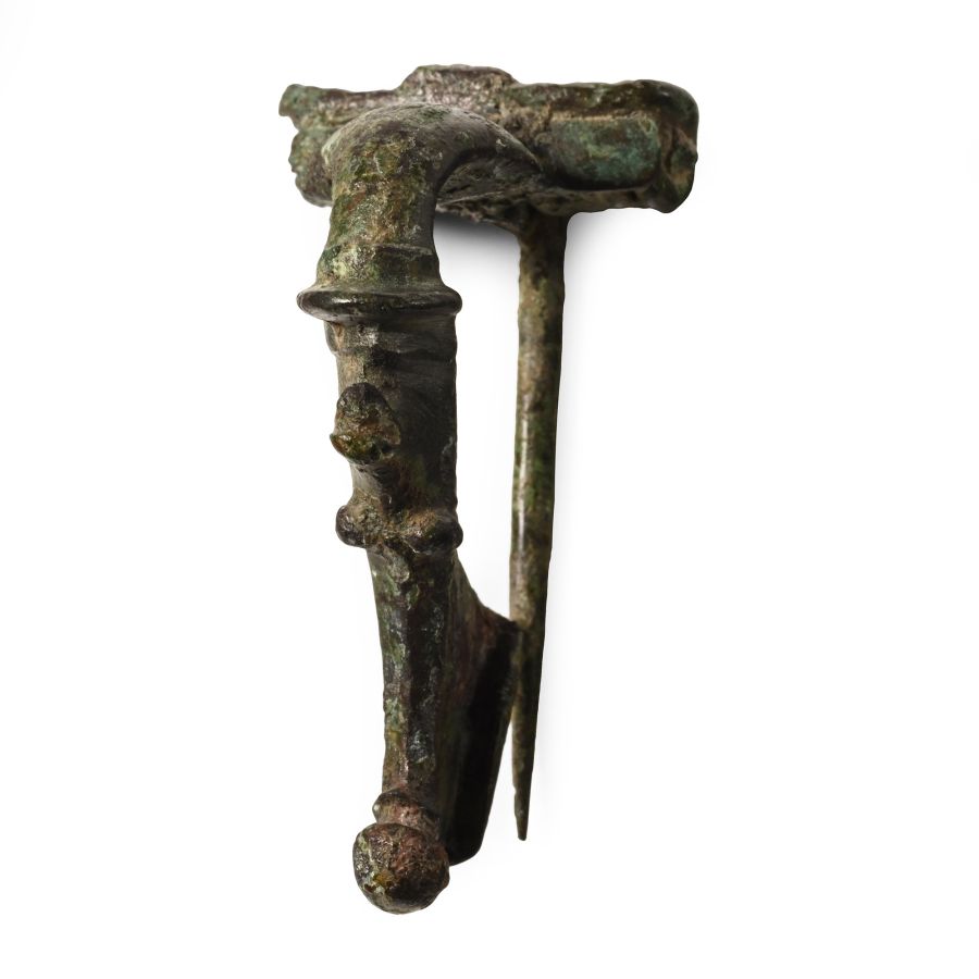 Roman Bronze Bow Brooch
