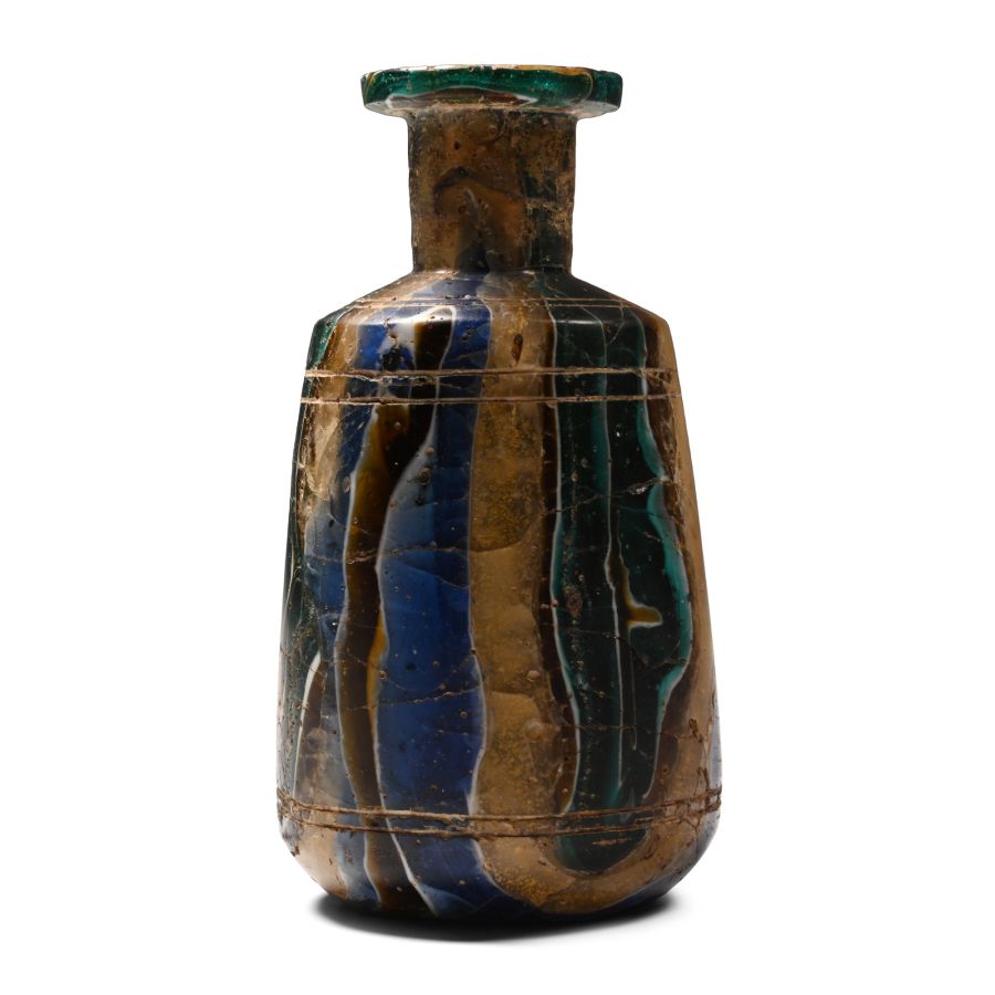 Roman Marbled Gold in Glass Bottle