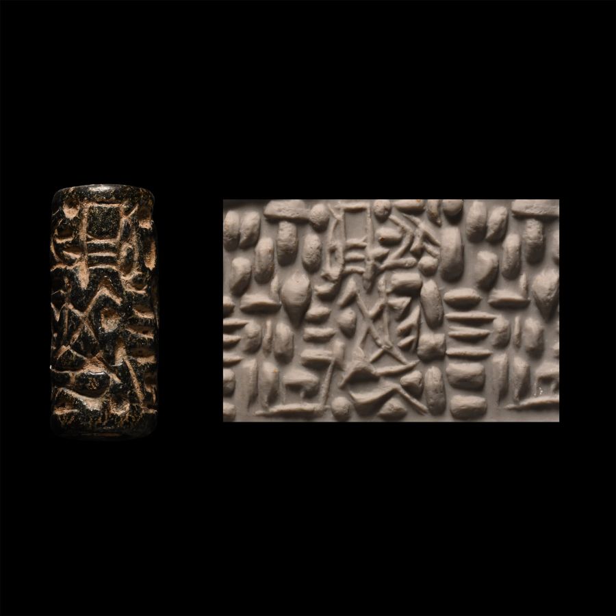 Syrian Steatite Cylinder Seal
