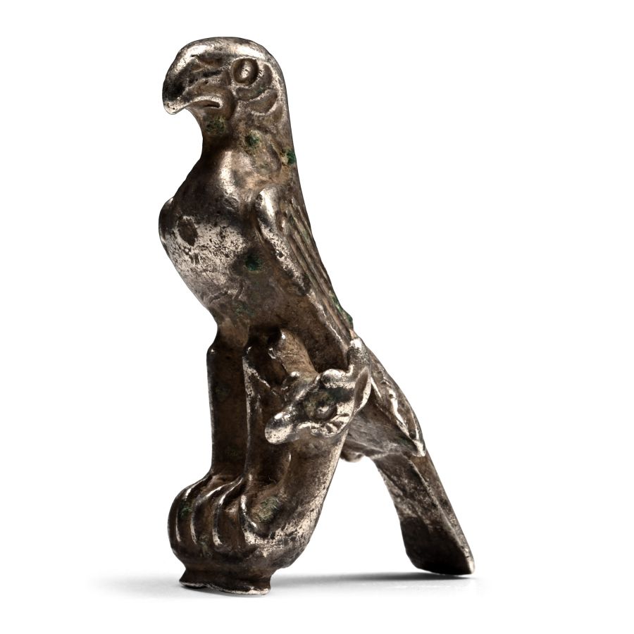 Roman Silver Eagle Holding a Deer