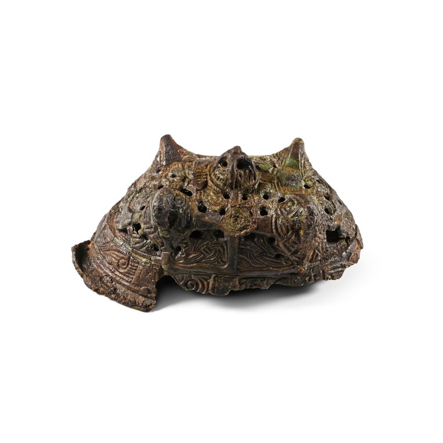 Scandinavian Viking Bronze Tortoise Brooch