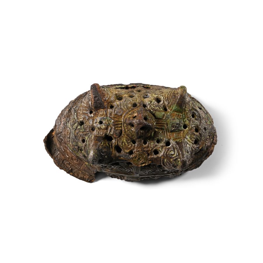 Scandinavian Viking Bronze Tortoise Brooch