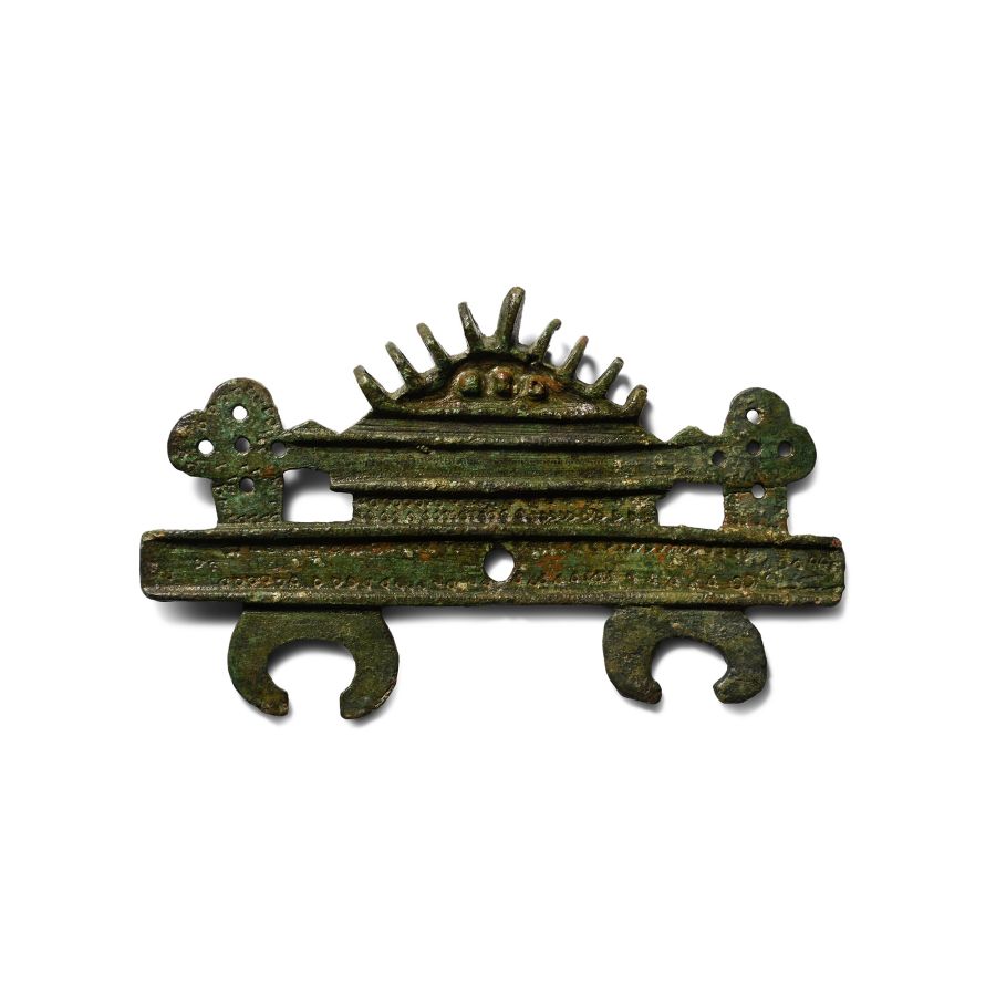 Viking Bronze Valhalla Hall Emblem