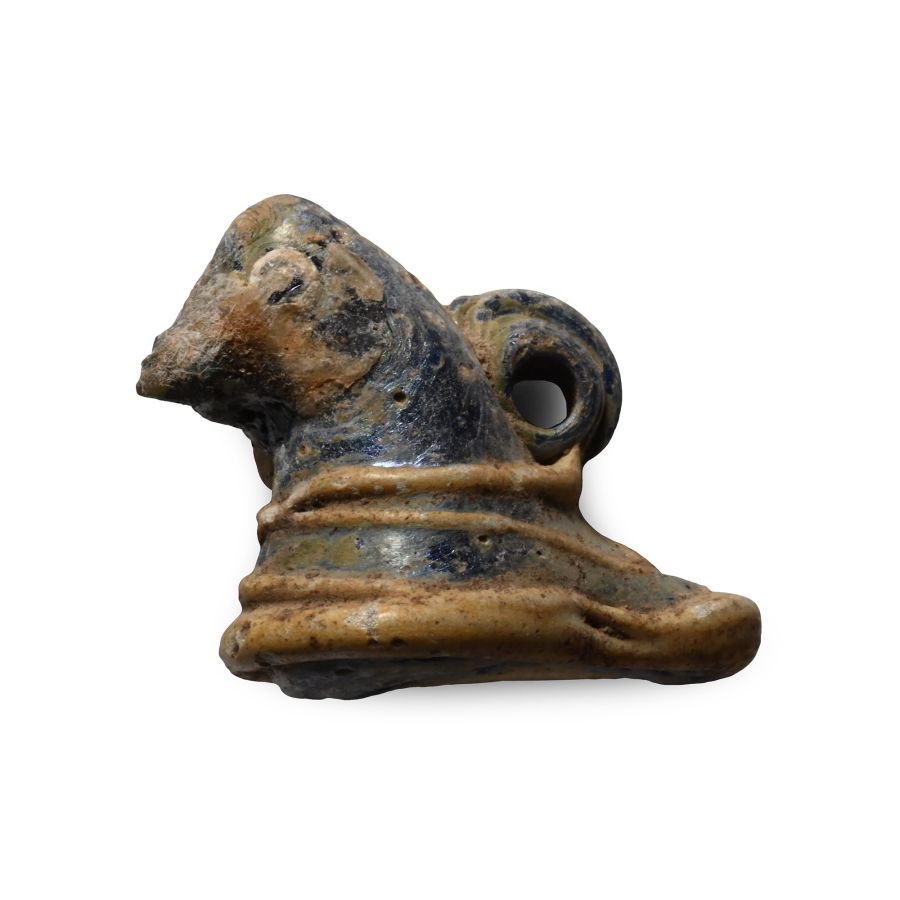 Phoenician Glass Bird Pendant