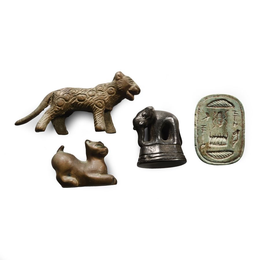 South East Asian and Egyptian Style Animal Group