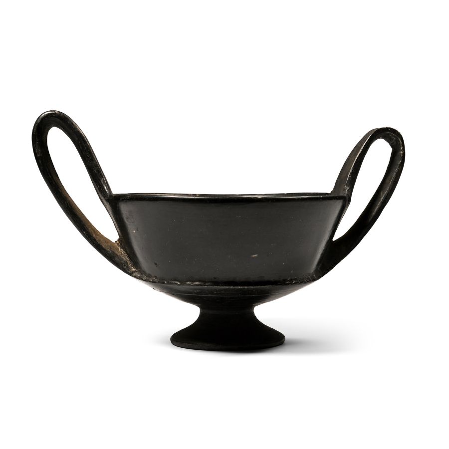 Etruscan Bucchero Kantharos