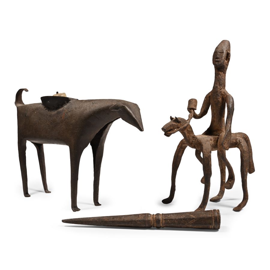 African Tribal Iron Artefact Group