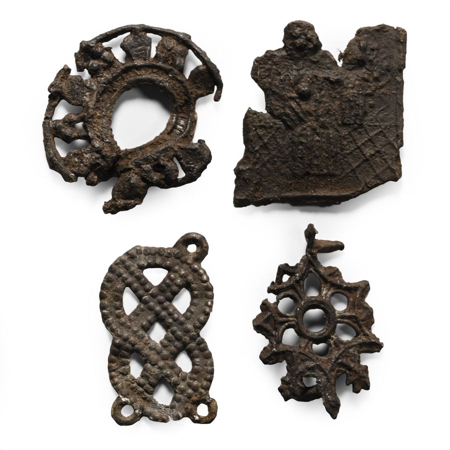 Medieval Pewter Pilgrim's Badge Collection