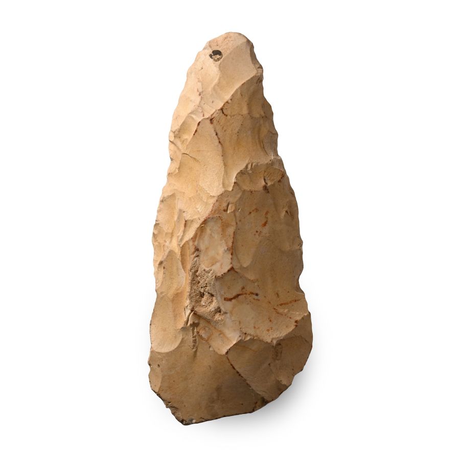 British Stone Age Knapped Axehead
