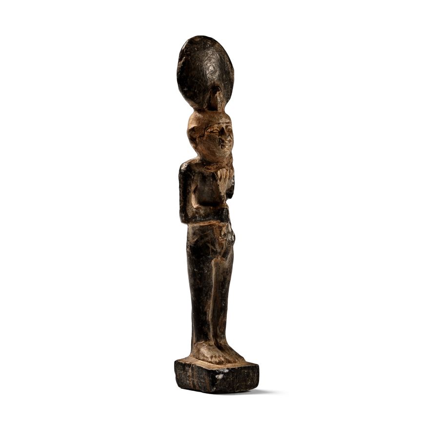 Egyptian Steatite Harpocrates Statuette