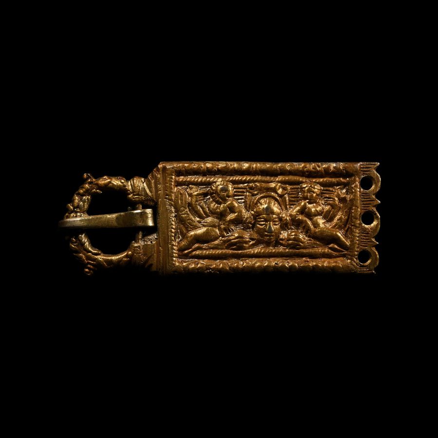 Stuart Period Silver-Gilt Buckle