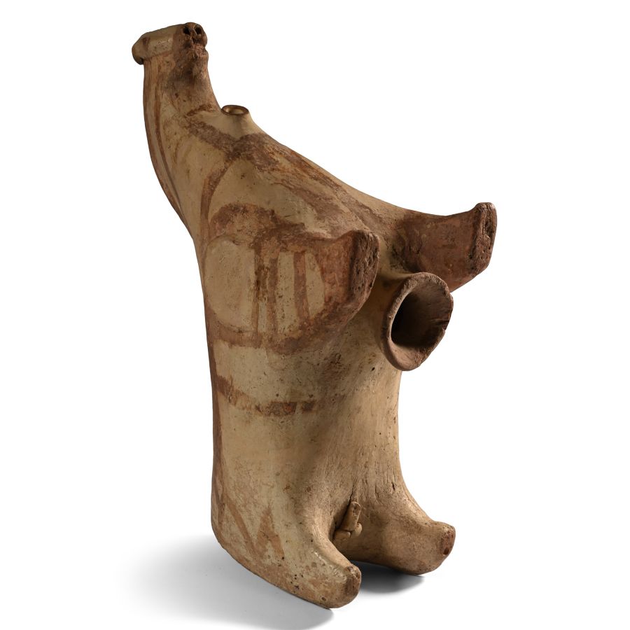 Parthian Ceramic Horse Rhyton