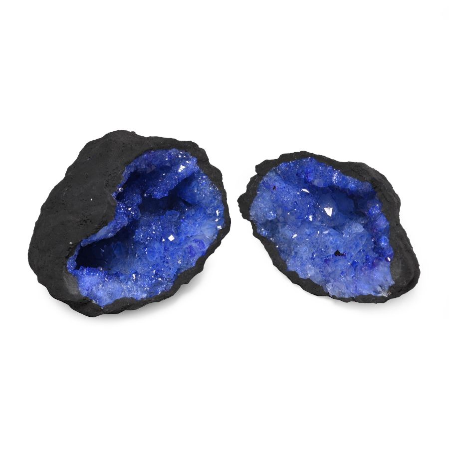 Coloured Quartz Crystal Geode Nodule