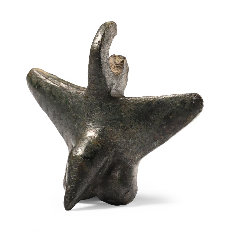 Roman Bronze Phallic Pendant