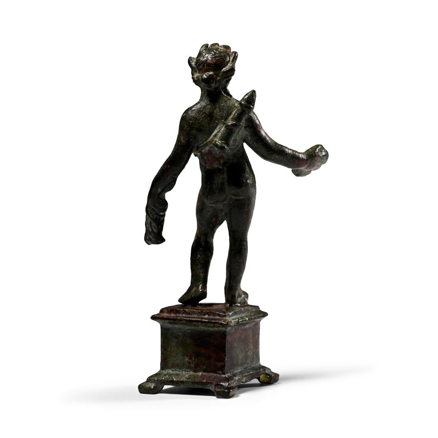 Roman Bronze Apollo Statuette