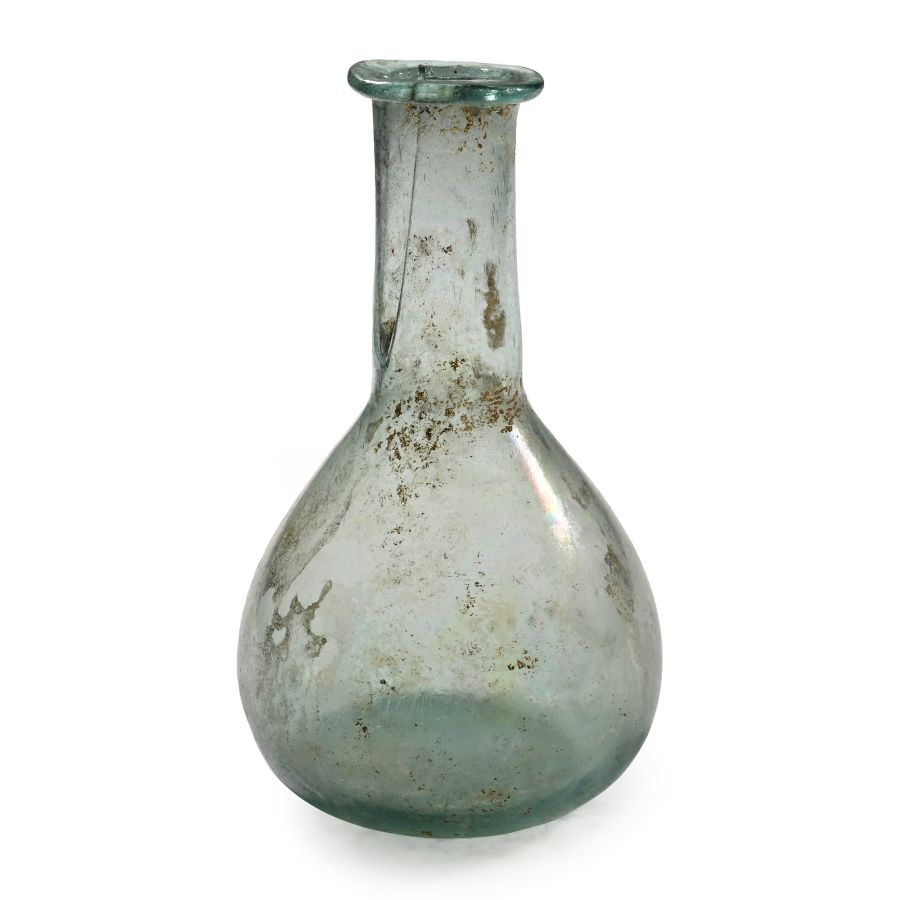 Roman Glass Bottle