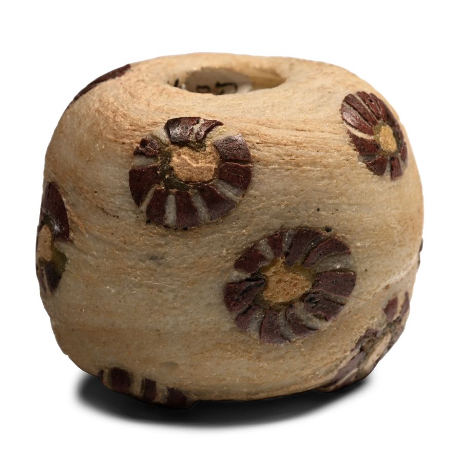 Western Asiatic Glass Bead with Millefiori
