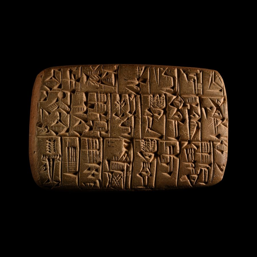 Old Babylonian Cuneiform Terracotta Tablet