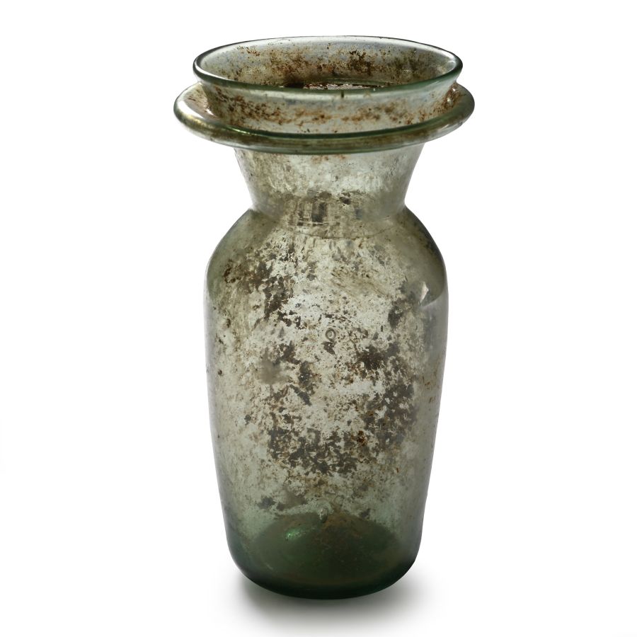 Roman Glass Bottle