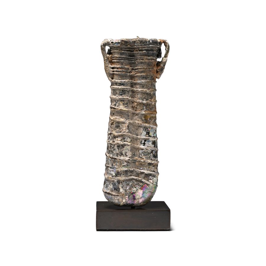 Late Roman Glass Double Unguentarium