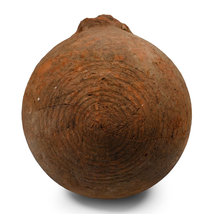 Western Asiatic Terracotta Storage Vessel