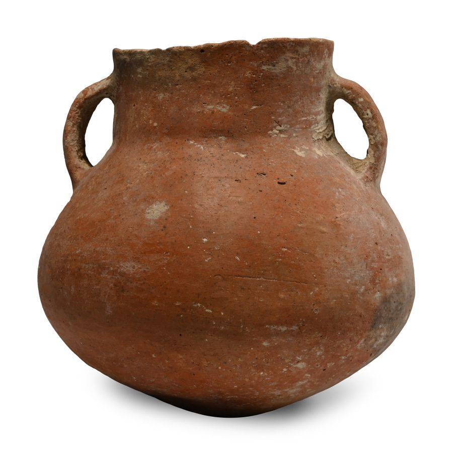 Transjordan Holy Land Terracotta Jar with Two Handles