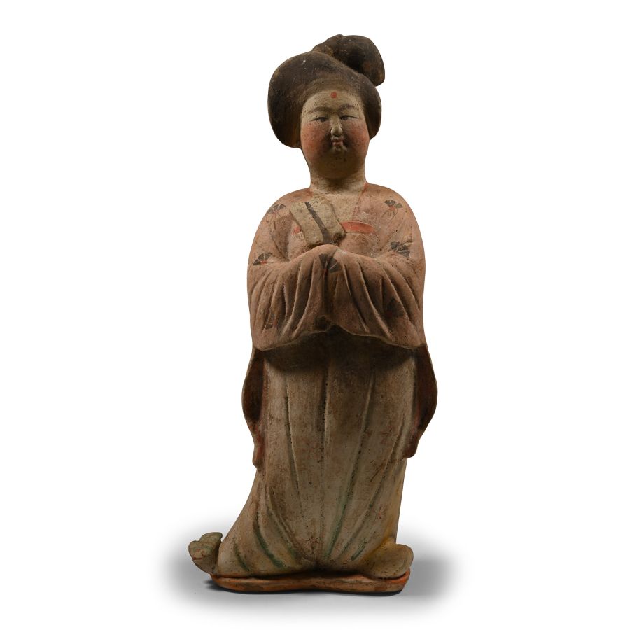 Chinese Tang Terracotta Court Lady