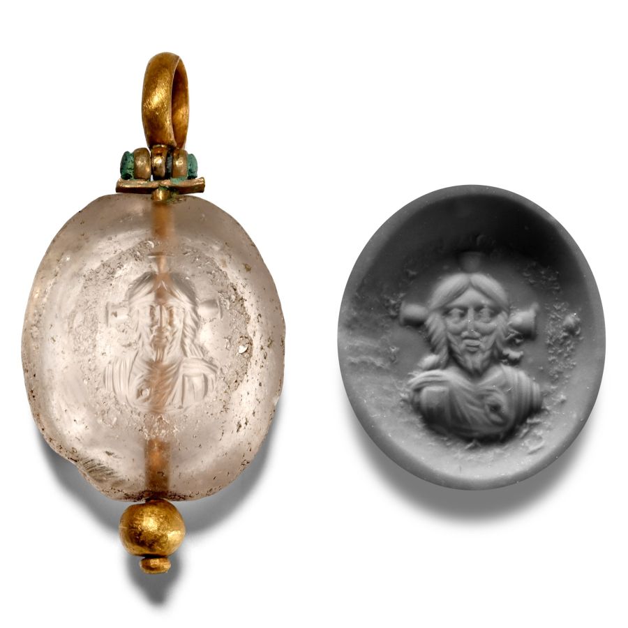 Byzantine Rock Crystal Pendant