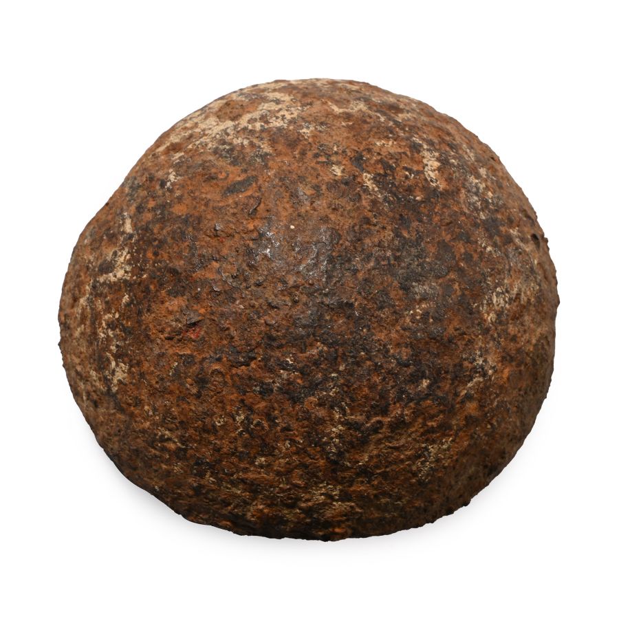Civil War 'Battle of Newbury' Exploded Cannon Ball Section