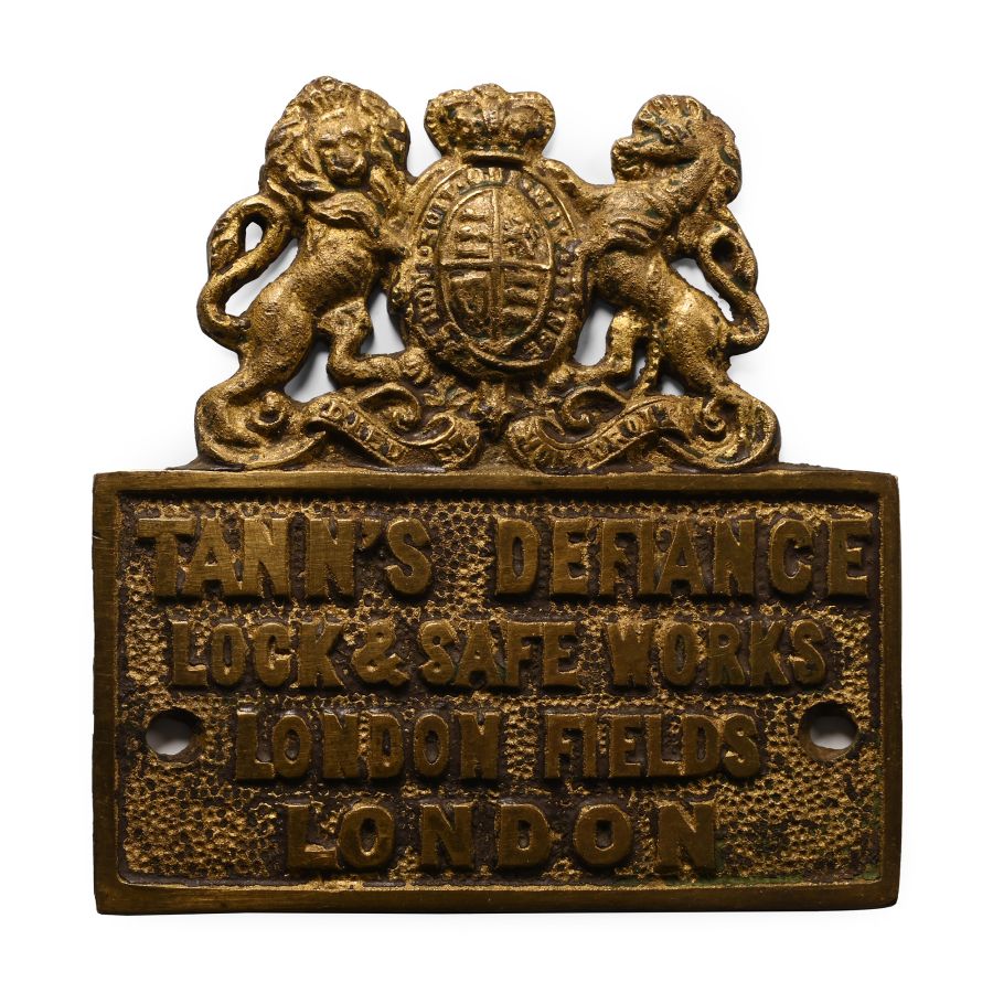 Brass Decorative Safe Plate