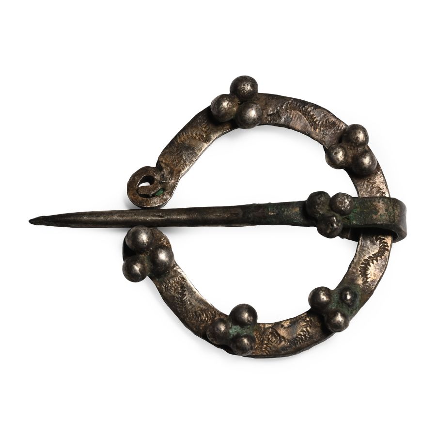 Sasanian Silver Penannular Brooch