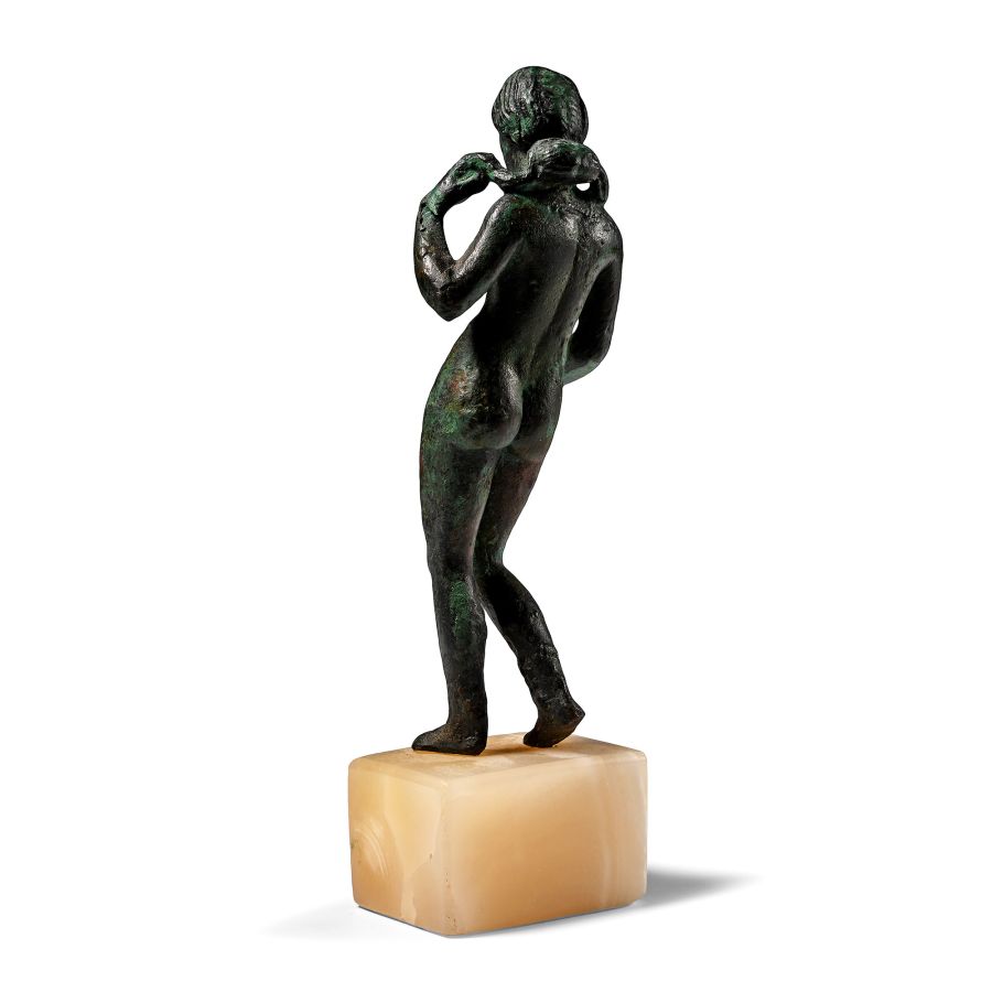Roman Bronze Statue of Venus Anadyomene