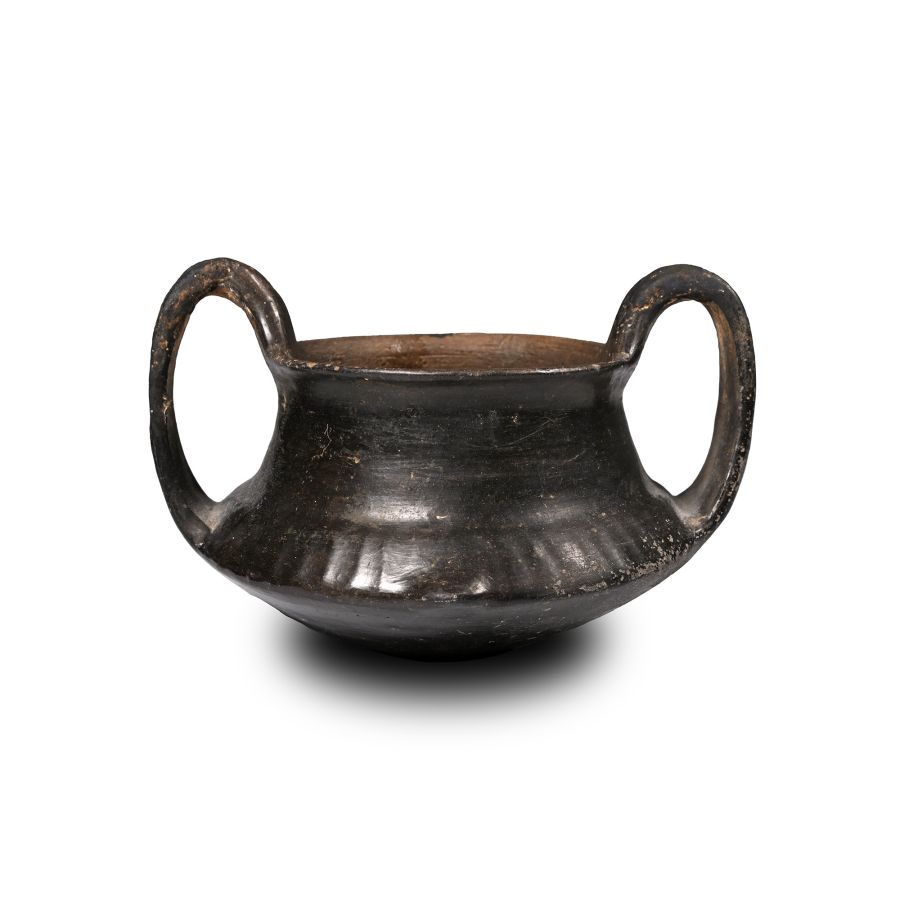Villanovan Terracotta Two-Handled Bowl