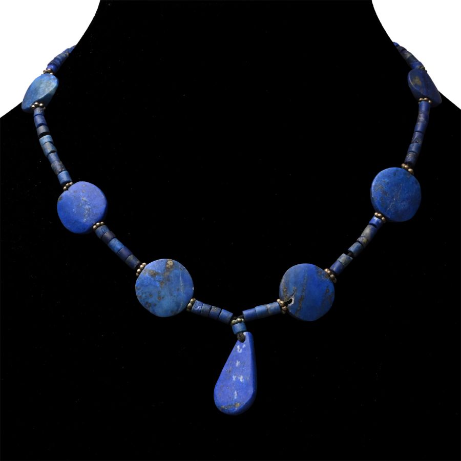 Lapis Lazuli Bead Necklace String