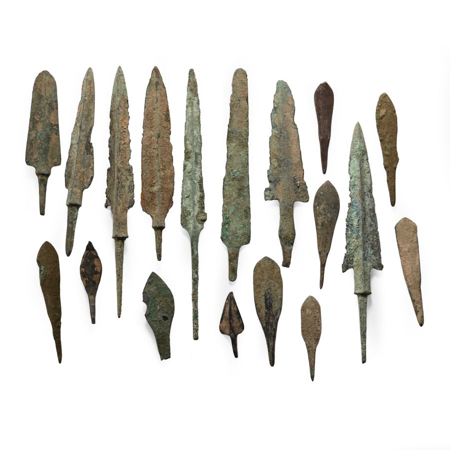 Western Asiatic Bronze Arrowhead Collection
