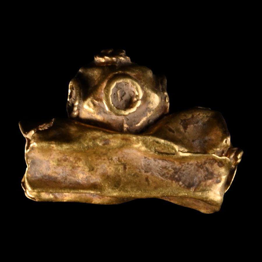 Roman Gold Amulet Case