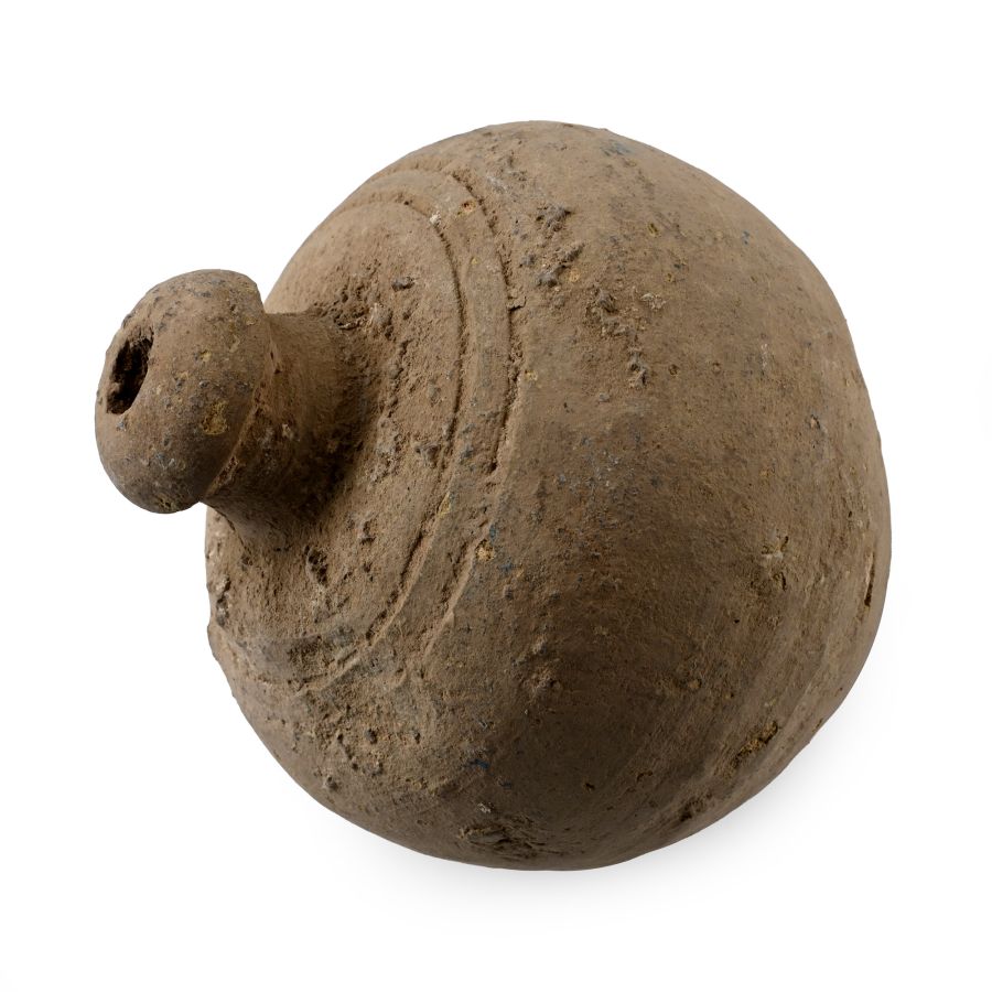 Byzantine 'Greek Fire' Ceramic Fire Bomb or Hand Grenade