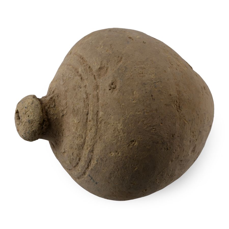 Large Byzantine 'Greek Fire' Ceramic Fire Bomb or Hand Grenade
