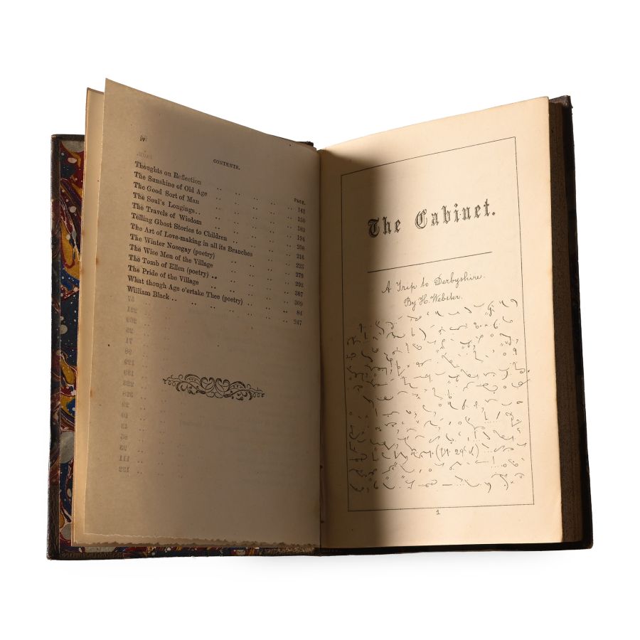 The Cabinet in the Corresponding & Reporting Styles of Phonography Vol 11 for the year 1873