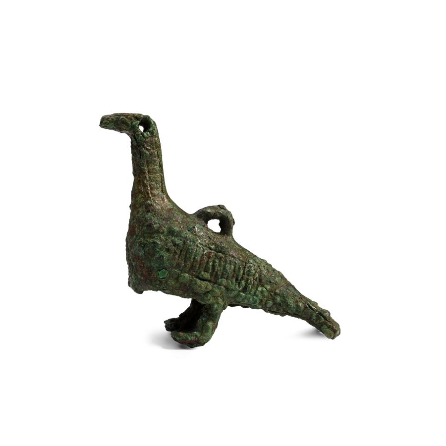 Western Asiatic Bronze Figure of a Bird