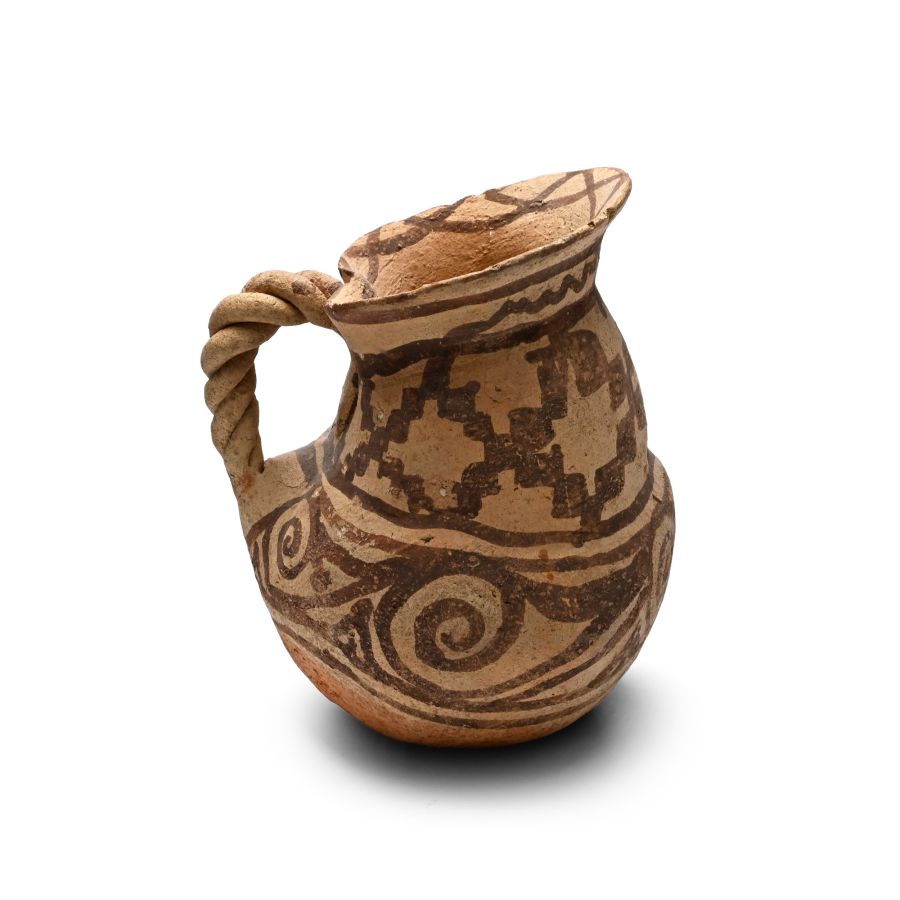 Western Asiatic Terracotta Spouted Vessel