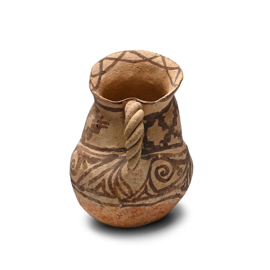 Western Asiatic Terracotta Spouted Vessel