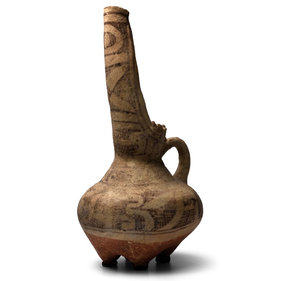 Western Asiatic Painted Terracotta Vessel