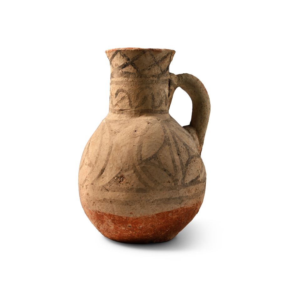 Western Asiatic Painted Terracotta Jug