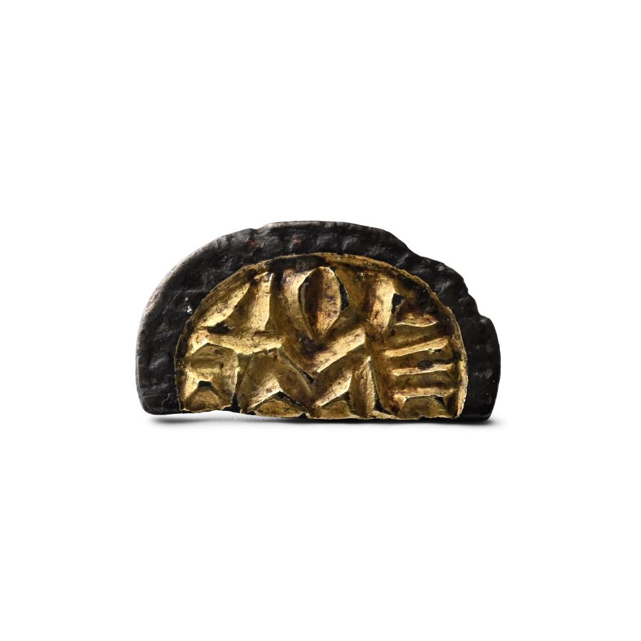 Saxon Silver-Gilt Mount