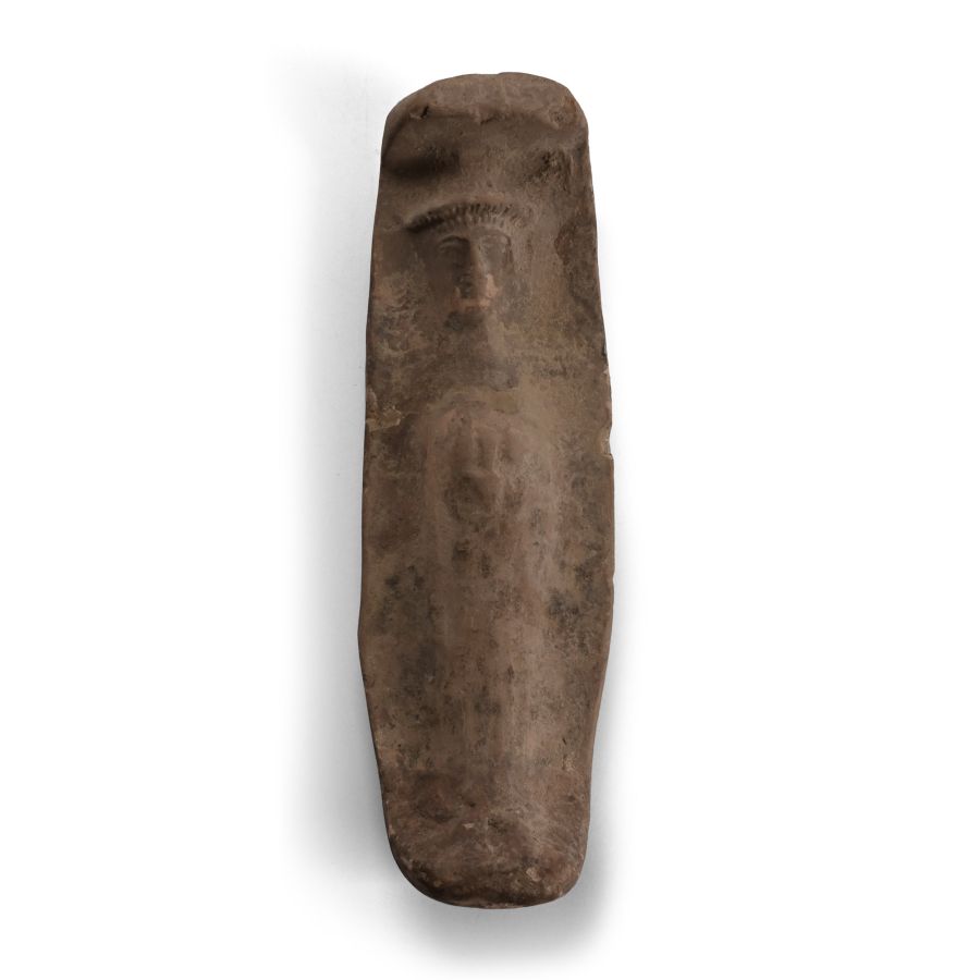 Western Asiatic Terracotta Figural Plaque